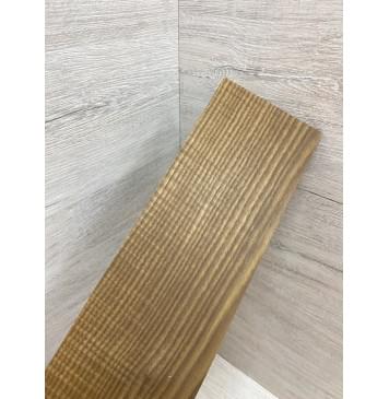 Ясень Печёный 180 гр Волнистый заготовка накладки на головку грифа Смешанный ААА Волна АА 3х93х300 мм-4