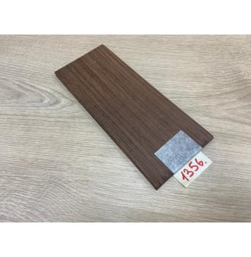 Венге заготовка накладки на головку грифа Радиал ААА 8х95х225 мм-0