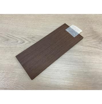 Венге заготовка накладки на головку грифа Радиал ААА 8х95х225 мм-7
