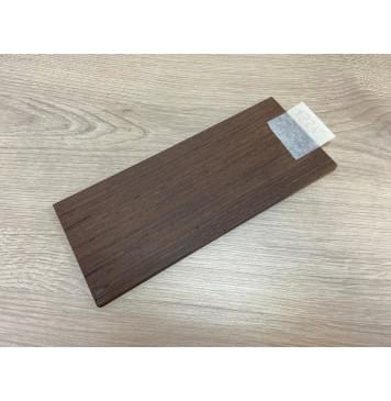 Венге заготовка накладки на головку грифа Радиал ААА 8х95х225 мм-6