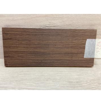 Венге заготовка накладки на головку грифа Радиал ААА 8х95х225 мм-5