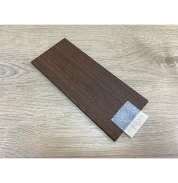 Венге заготовка накладки на головку грифа Радиал ААА 6.3х95х220 мм-6