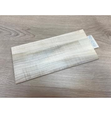 Клён Американский заготовка накладки на головку грифа Радиал АА 5х110х230 мм-5