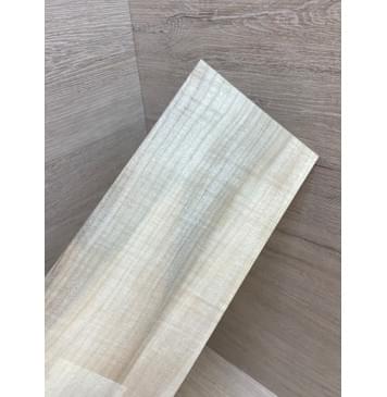 Клён Американский заготовка накладки на головку грифа Радиал АА 5х110х230 мм-1