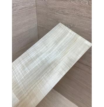 Клён Американский заготовка накладки на головку грифа Радиал АА 5х110х230 мм-1