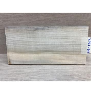 Клён Американский заготовка накладки на головку грифа Радиал АА 4х110х230 мм-5