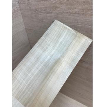 Клён Американский заготовка накладки на головку грифа Радиал АА 4х110х230 мм-3