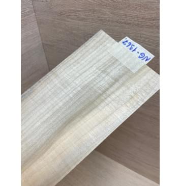 Клён Американский заготовка накладки на головку грифа Радиал АА 4х110х230 мм-1