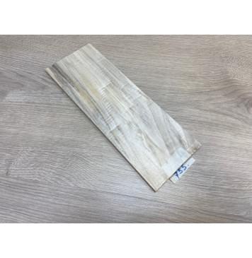 Тополь Болотный Волнистый заготовка накладки на головку грифа Смешанный ААА Волна А 6.5х100х285 мм-0