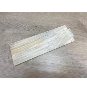 Тополь Болотный Волнистый заготовка накладки на головку грифа Смешанный ААА Волна А 6.5х100х285 мм-5