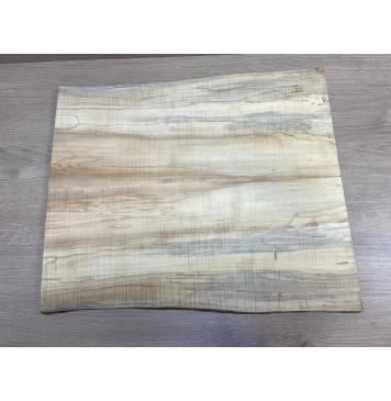 Клён Американский Волнистый заготовка на топ Радиал АА Волна ААА 20х200-217х520 мм - 2 шт. (книжкой)-15