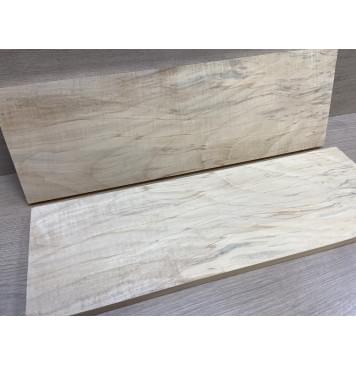 Клён Американский заготовка на топ Смешанный ААА 15х158-175х525 мм - 2 шт (книжкой)-5