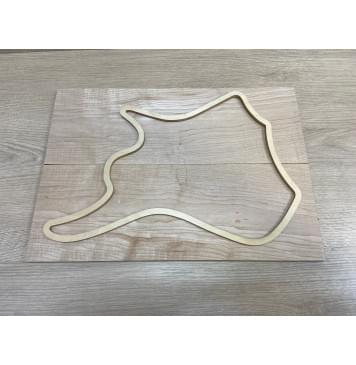 Клён Белый заготовка на топ для Тревел гитары Тангент АА 9х144х407 мм - 2 шт.(книжкой)-3