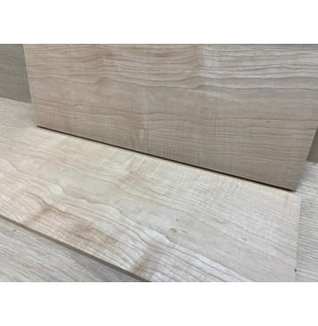 Клён Белый заготовка на топ для Тревел гитары Тангент АА 9х144х407 мм - 2 шт.(книжкой)-5