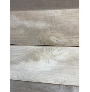 Клён Белый заготовка на топ для Тревел гитары Смешанный АА 6.5х137-129х440 мм - 2 шт.(книжкой)-5