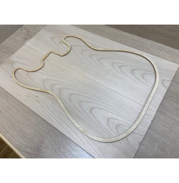 Клён Белый заготовка на топ Тангент ААА 11.5х193х565 мм - 2 шт. (книжкой)-3