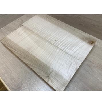 Клён Американский Белый Волнистый заготовка корпуса Радиал АА Волна ААА 49х182х465-478 мм (2шт)-10