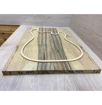 Корина Чёрная заготовка на топ Радиал АА 19х200х587 мм - 2 шт (книжкой)-2