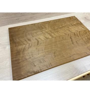 Берёза Пламенная Печеная 180гр заготовка на топ Тангент ААА Волна ААА 15х211х645 мм - 2 шт.(книжкой)-13