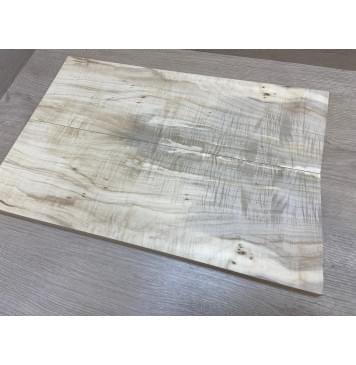 Клён Американский Волнистый заготовка на топ Смешанный А Волна АА 20х170х500 мм - 2 шт. (книжкой)-6