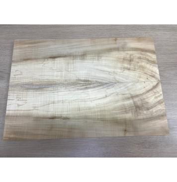 Клён Американский Волнистый заготовка на топ Смешанный АА Волна АА 19х175х510 мм - 2 шт. (книжкой)-3