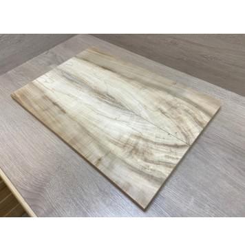 Клён Американский Волнистый заготовка на топ Смешанный АА Волна АА 19х175х510 мм - 2 шт. (книжкой)-1