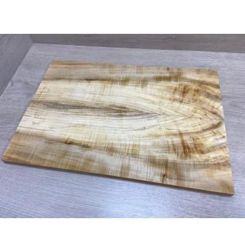 Клён Американский Волнистый заготовка на топ Смешанный АА Волна АА 19х175х510 мм - 2 шт. (книжкой)-6