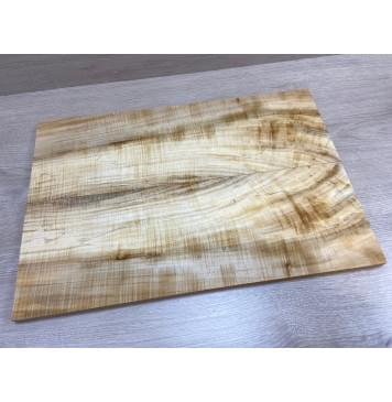 Клён Американский Волнистый заготовка на топ Смешанный АА Волна АА 19х175х510 мм - 2 шт. (книжкой)-7