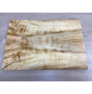 Клён Американский Волнистый заготовка на топ Смешанный АА Волна АА 19х175х510 мм - 2 шт. (книжкой)-12