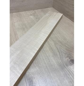 Клён Белый Явор, Волнистый заготовка грифа для Безголовой гитары Радиал А Волна А 23.5х111х605 мм-8