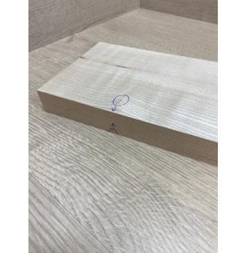 Клён Белый Явор, Волнистый заготовка грифа для Безголовой гитары Радиал А Волна А 23.5х111х605 мм-3