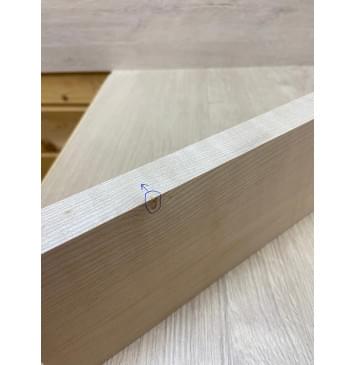 Клён Белый Явор, Волнистый заготовка грифа для Безголовой гитары Радиал А Волна А 23.5х111х605 мм-2