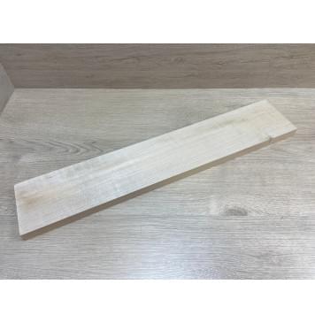 Клён Белый Явор, Волнистый заготовка грифа для Безголовой гитары Радиал А Волна А 23.5х111х605 мм-5