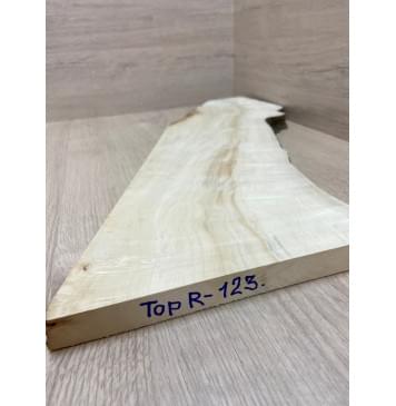 Клён Американский Волнистый заготовка на топ Смешанный АА Волна А 20х155-180х550 мм - (1 шт под распил)-11