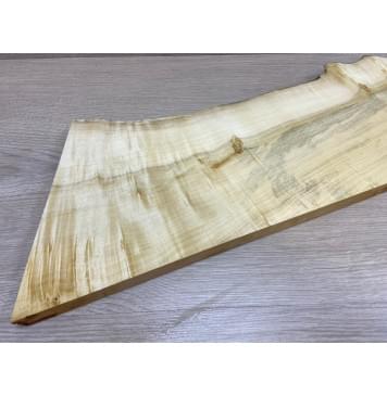 Клён Американский Волнистый заготовка на топ Смешанный АА Волна А 20х155-180х550 мм - (1 шт под распил)-6