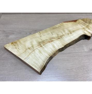 Клён Американский Волнистый заготовка на топ Смешанный АА Волна А 20х155-180х550 мм - (1 шт под распил)-4