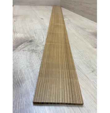 Ясень Печеный 150гр заготовка для переклеенного сквозного грифа гитары Радиал АА 7х97-104х1210 мм-3