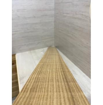 Ясень Печеный 150гр заготовка для переклеенного сквозного грифа гитары Радиал АА 7х97-104х1210 мм-12