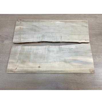 Клён Американский заготовка на топ Смешанный АА 18х172-190х520 мм - 2 шт. (книжкой)-3