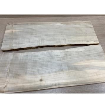 Клён Американский заготовка на топ Смешанный АА 18х172-190х520 мм - 2 шт. (книжкой)-4