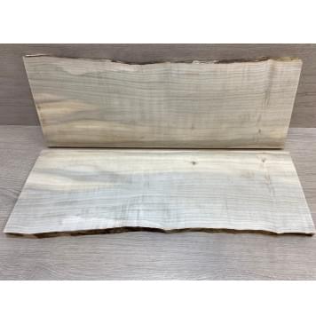 Клён Американский заготовка на топ Смешанный АА 18х172-190х520 мм - 2 шт. (книжкой)-6