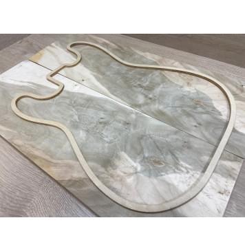 Клён Американский заготовка на топ Смешанный АА 18х195х560 мм - 2 шт. (книжкой)-10