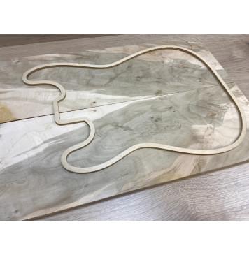 Клён Американский заготовка на топ Смешанный АА 18х195х560 мм - 2 шт. (книжкой)-1