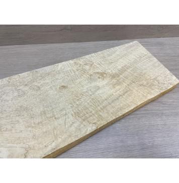 Клён Американский Волнистый заготовка на топ Смешанный А Волна А 24.5х160-190х630 мм (1шт под распил) Уценка-гнилостные поражения древесины,под стабилизацию или работу с порозаполнителями-2