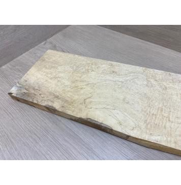 Клён Американский Волнистый заготовка на топ Смешанный А Волна А 24.5х160-190х630 мм (1шт под распил) Уценка-гнилостные поражения древесины,под стабилизацию или работу с порозаполнителями-3