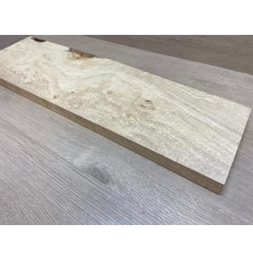 Клён Американский Волнистый заготовка на топ Смешанный А Волна А 24.5х160-190х630 мм (1шт под распил) Уценка-гнилостные поражения древесины,под стабилизацию или работу с порозаполнителями-4