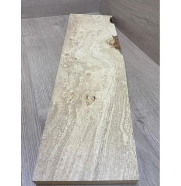 Клён Американский Волнистый заготовка на топ Смешанный А Волна А 24.5х160-190х630 мм (1шт под распил) Уценка-гнилостные поражения древесины,под стабилизацию или работу с порозаполнителями-6