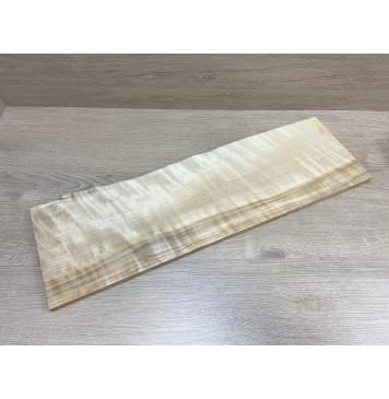 Берёза Пламенная заготовка на топ Радиал АА Волна ААА 14х184-195х635 мм (1шт под распил)-5
