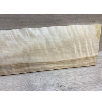 Берёза Пламенная заготовка на топ Радиал АА Волна ААА 14х184-195х635 мм (1шт под распил)-8