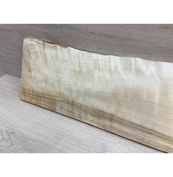 Берёза Пламенная заготовка на топ Радиал АА Волна ААА 14х184-195х635 мм (1шт под распил)-9